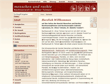Tablet Screenshot of biene.menschenundrechte.de